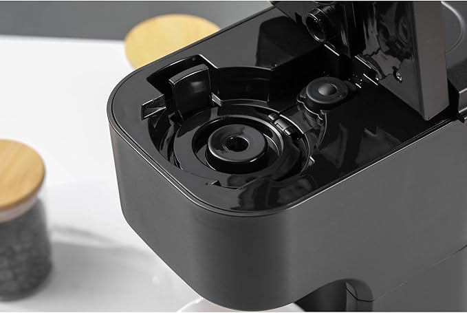 IT'S BRAZILIAN Compact Single Serve Dual Brew Coffee Maker - Fresh Coffee with Ground Coffee or Pods