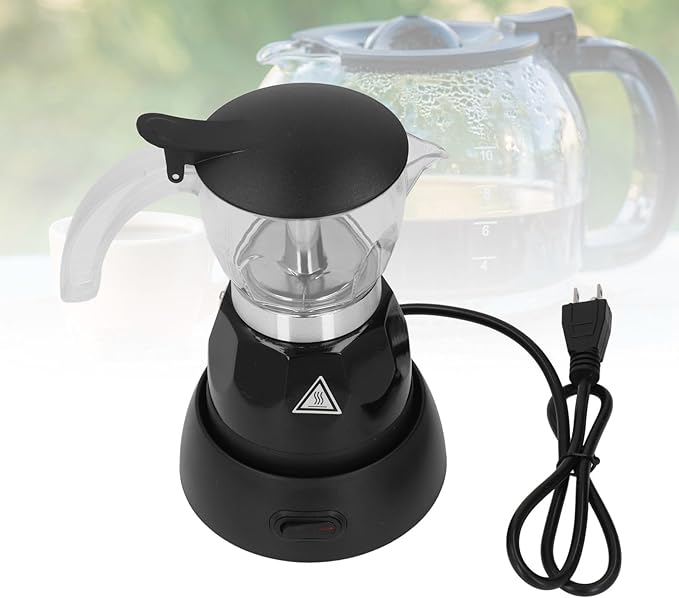 Yosoo Electric Coffee Maker Pot Stylish Practical 150ML Capacity Electric Coffee Pot Home Kitchen Office