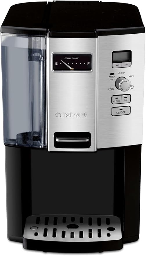 Cuisinart Coffee Maker 12 Cup Programmable Drip DCC-3000P1 Black &amp GTF-B Gold Tone Coffee Filter Basket Burr Mill