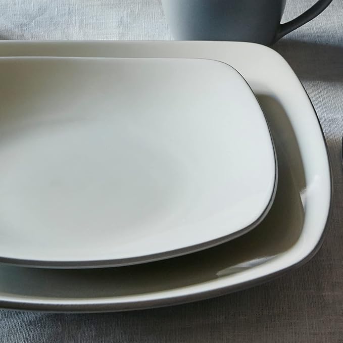 Noritake Colorwave Slate 4-Piece Square Place Setting Service for 1
