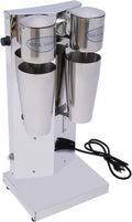 Electric Drink MixerCommercial Electric Milkshake Maker Stainless Steel Milk Shake Machine Cocktail Tea Drink Mixer Smoothie Malt food mixer 16000RMP Silver (Double Head)