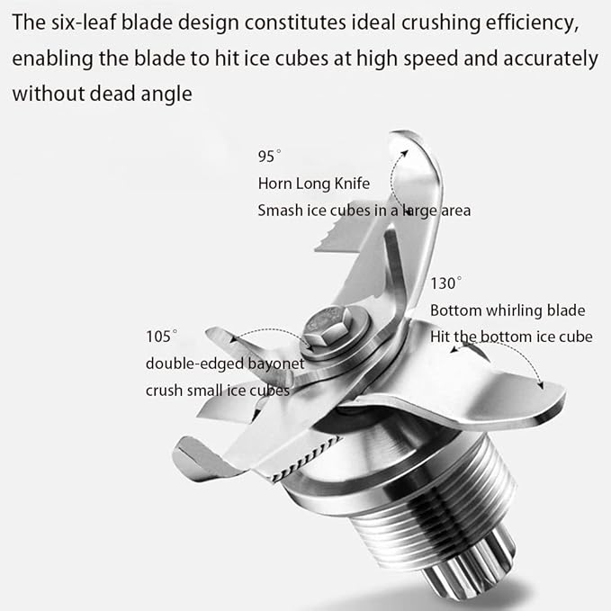 Blender Smoothie Maker with Sound Enclosure Commercial 2L Stand Mixer Blade Ice Crusher with Cover Silent Broken Wall Cooking Machine for Smoothie Fruits 17000RPM