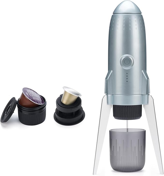Espresso Machine and Rechargeable Coffee Pods Machine Texture Suitable for Quick Brewing Rechargeable Coffee Maker