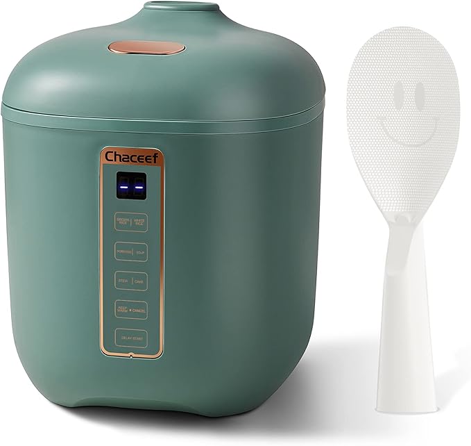 CHACEEF 1.2L Mini Rice Cookers &amp 350ml Travel Electric Kettle