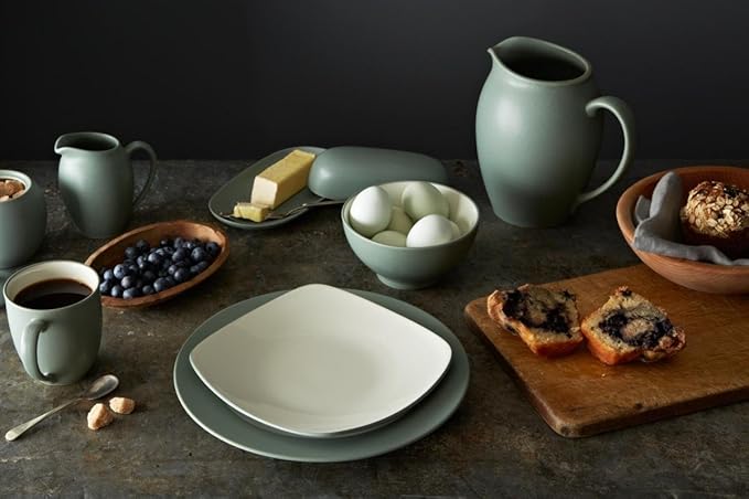 Noritake Colorwave Green 4-Piece Square Place Setting Service for 1