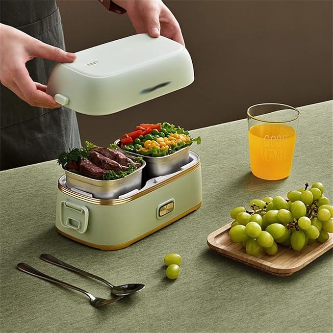 Electric heating Lunch Box Multi Electric Rice Cooker Portable layer Cooker For Travel 1