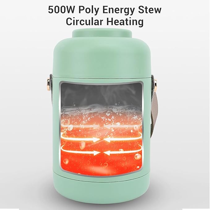 Multifunctional Health Pot 500W Portable Mini Electric Cooker with Ceramic Glaze Inner &amp Steamer Rapid Noodles Cooker Stainless Steel Electric Pot for Dorm Office Travel (Purple)