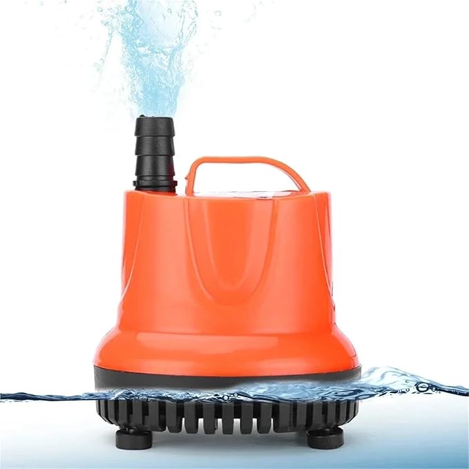 WFish Tank Bottom Suction Submersible Pump for Aquarium Silent Water Pump Multifunctional Small Suction Pump(85W)