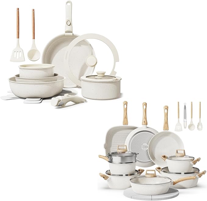 24pcs set cream white+17pcs set cream white