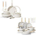 24pcs set cream white+17pcs set cream white