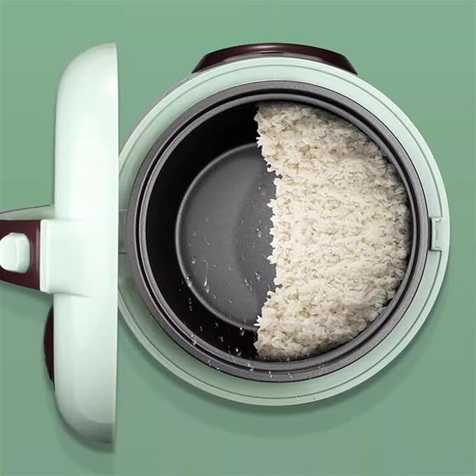 Rice Cooker (2-5L) Home Dormitory Rice Cooker Non-stick Inner Pot for Make Rice &amp Steam Food &amp Vegetables 220-240V US/EU Power(4l)