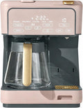 Multi Brew Coffee Maker with Single Serve and Carafe Brewing Options for Countertop Home Use (Rose)