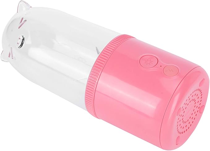Compact and Portable USB Rechargeable Electric Fruit Juicer Blender(pink)