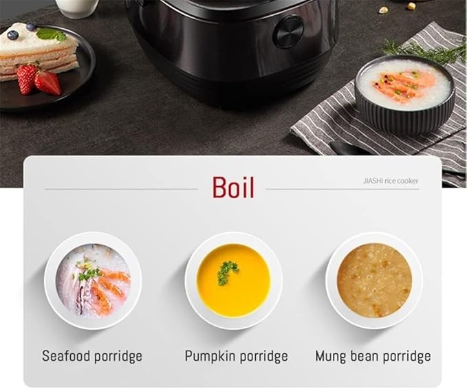 Electric Hot Pot Multi-Function Rice Cooker Mini 3L Electric Rice Cooker Non-Stick Household Small Cooking Machine Make Porridge Soup