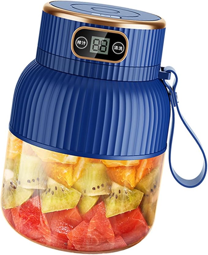 Large Capacity 600ml Portable Fruit Blenders USB Rechargeable High Speed Motor Juicer for Juices and Protein Shakes USB Rechargeable Juicer