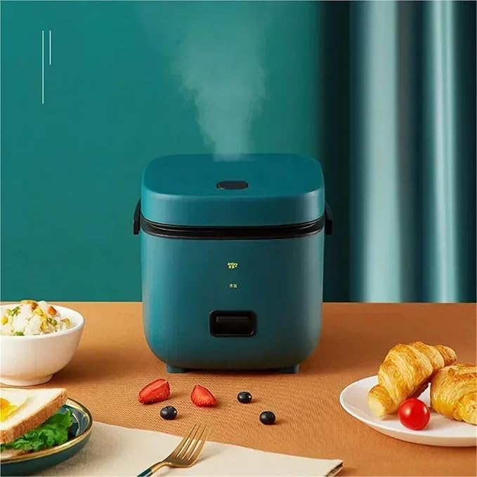 Smart Electric Rice Cooker Multicooker Mini Electric Cooking Pot Non-Stick Cooker 1-2 People Household Kitchen Appliance 220V(Frame covers)