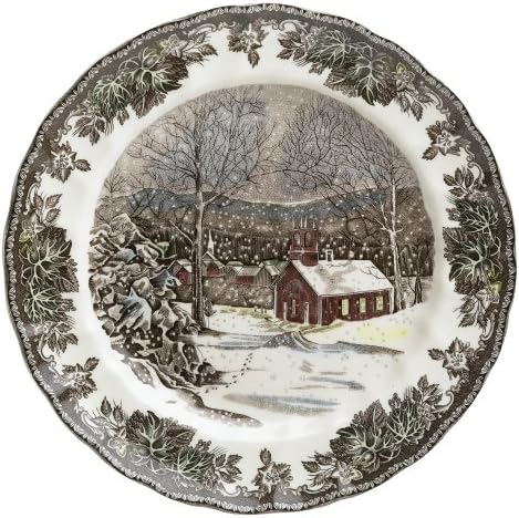 Johnson Brothers Friendly Village 5-Piece Dinnerware Set White 10.5