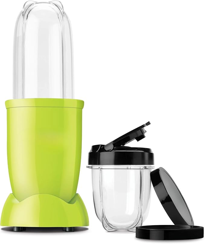 Multifunctional Portable Blender with Travel Cup Lid Lime Green Personal Size Smoothie Blender for Shakes Juices &amp Protein Drinks