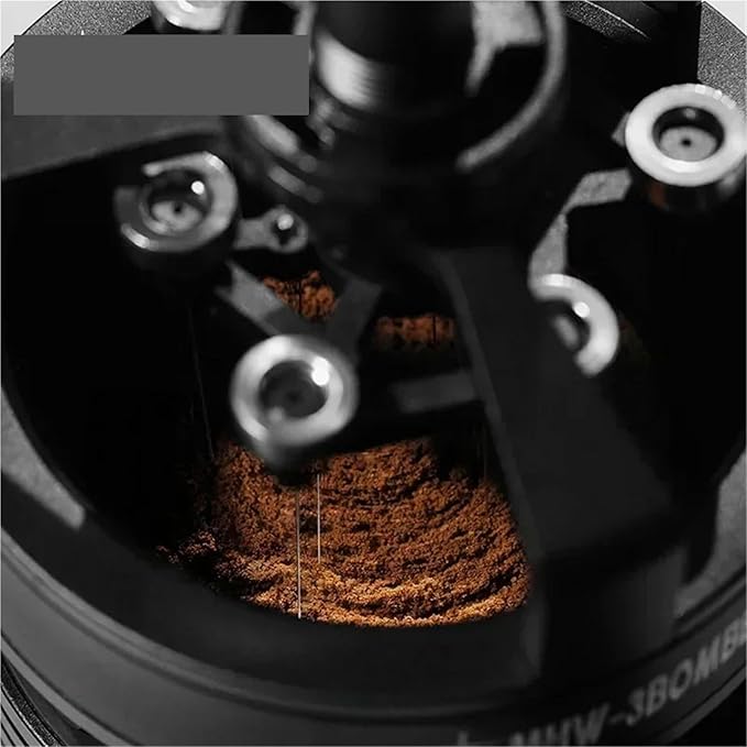 High Speed Blender Ultrasonic Homogenizer Distribution Tool 58mm 14 Needles Adjustable Espresso Stirrer Distributor Coffee Accessories(51mm)