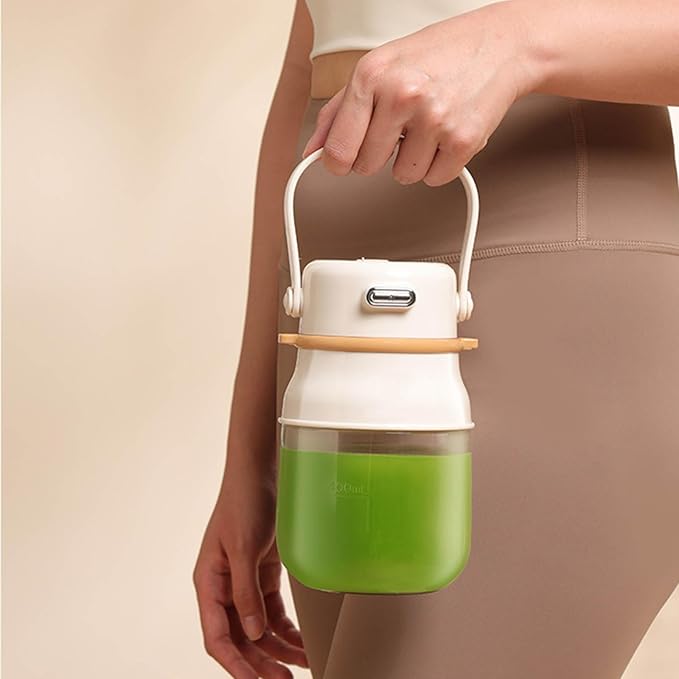 Small Juicing Machine Juices Making Bottle Fruit Juicings Device Juices Maker Multipurpose Suitable for Making Beverage Portable Blender with Digital Display
