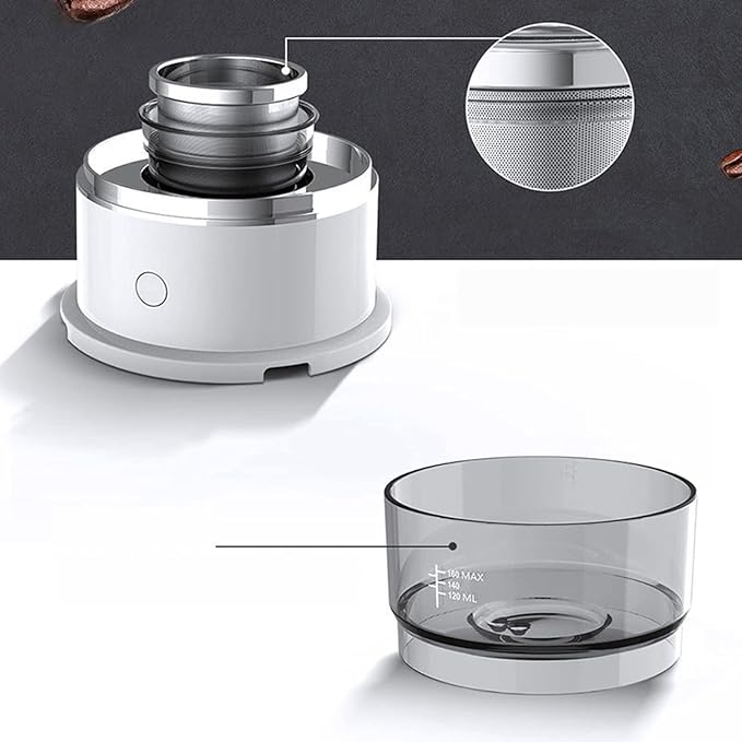 Portable Mini Coffee Maker Small Hand Brewed Coffee Maker for Home and Outdoor Use Automatic Brewing Easy to