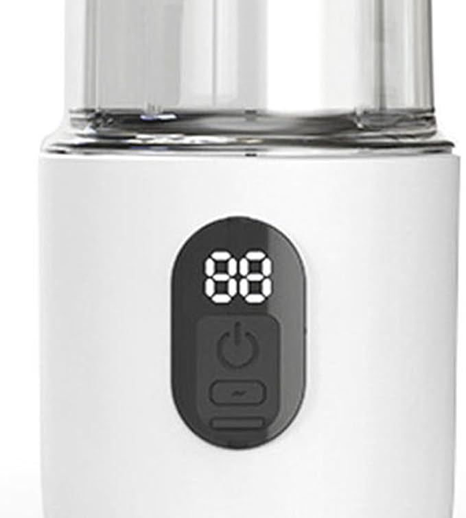 Zopsc Portable USB Blender Cordless Electric Juicer Cup with Powerful Blending USB Rechargeable Battery Food Grade ABS for Gym Travel Kitchen