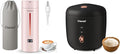 CHACEEF 1.2L Mini Rice Cookers &amp 350ml Travel Electric Kettle