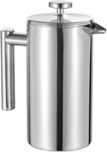 Visol Products Visol Dasha Stainless Steel Coffee Press Silver