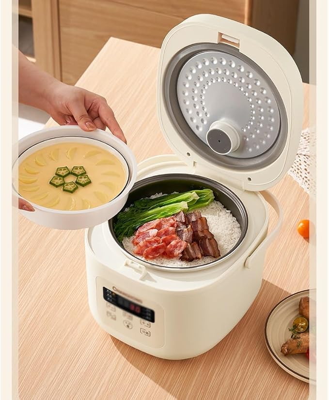 Smart and Bookable Rice Cooker Home Portable Steaming and Cooking Full Electric