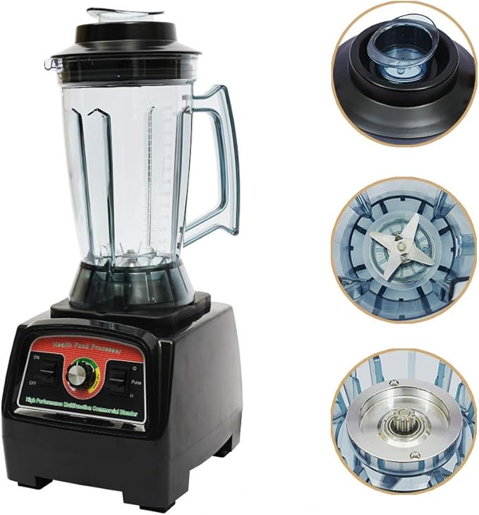 Commercial 3.9L Smoothie Maker Ice Crusher Fruit Blender High Speed Juicer 2800W (US Stock)