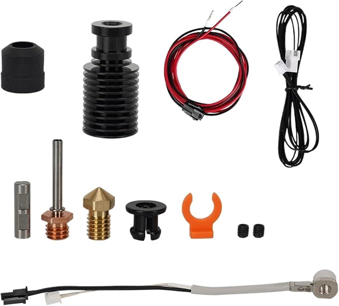 For Volcano Hotend for E3D V6 24V 50W 60W For Voron 2.4 3D Printer Ceramic Heating Core Print Head For Voron for Prusa Ender 3 CR10 MK3S(V6 Hotend 24V 50W)