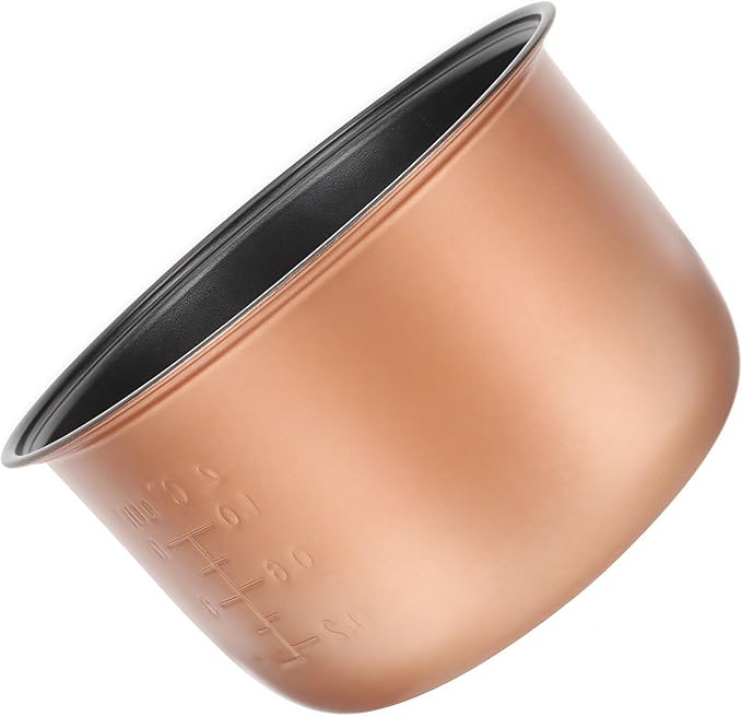 Rice Cooker Liner Electric Pot Household Inner Non-stick Aluminum Alloy Home Cooking Heat Transfer(Golden)