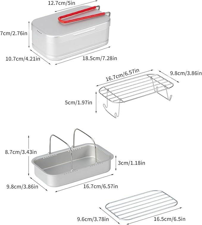 Portable Steamers And Rice Cooker Portable Lunch Cooking Box Steamers And Rice Cooker For Outdoors Enthusiasts
