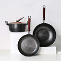 Pot Set Home Kitchen Wok Frying Pan Combination Non Stick Pan Special for Induction Cooker Kitchen Pot Cookware Set