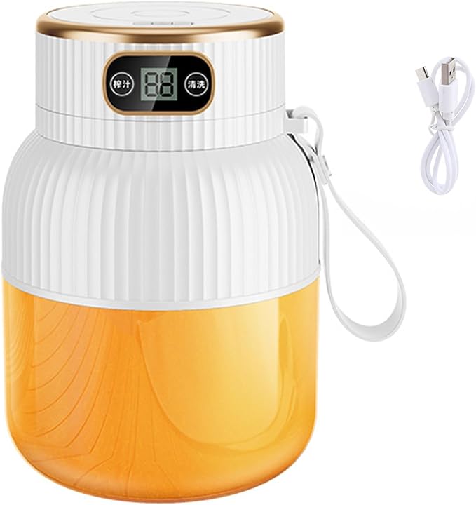 Large Capacity 600ml Portable Fruit Blenders USB Rechargeable High Speed Motor Juicer for Juices and Protein Shakes USB Rechargeable Juicer