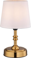 O’Bright Seraph mini – Cordless LED Table Lamp with Dimmer Built-in Rechargeable Battery 3-Level Brightness Patio Table Lamp Bedside Night Lamp Ambient Light for Restaurant Antique Brass