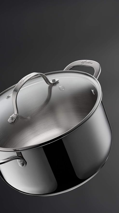Lagostina 012905600013 Evelia All Heat Sources Including Induction Cookware Stainless Steel Stainless Steel 63.6 x 35.1 x 30.3 cm