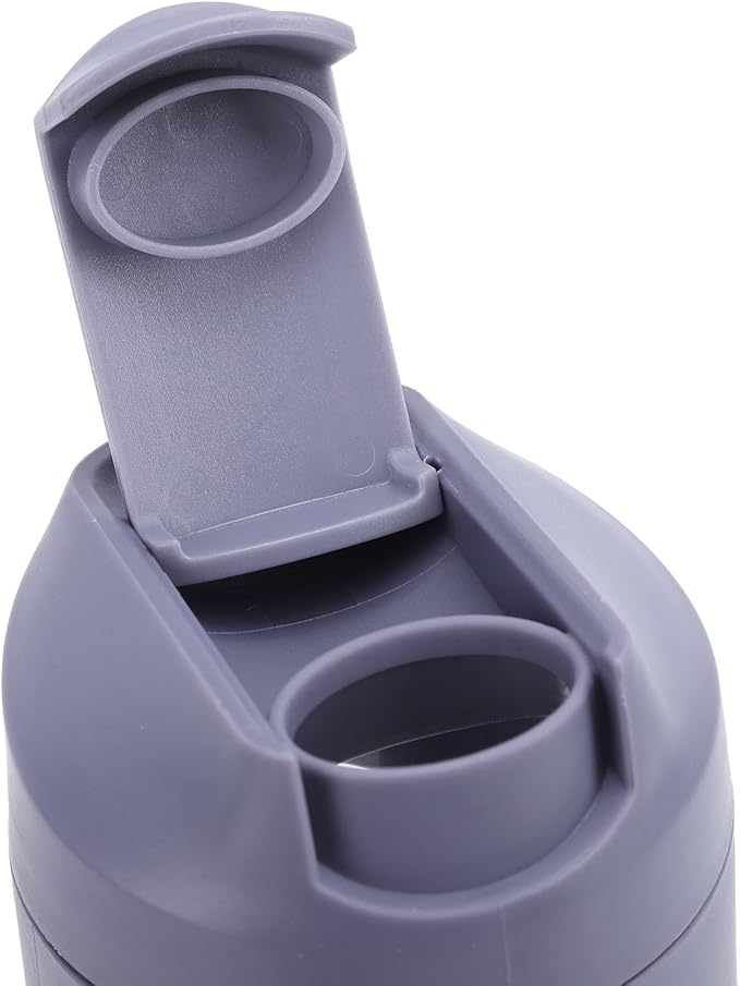 450ML Portable Juicer Cup - USB Rechargeable Travel Blender with 12 Blades &amp 3 Speeds - Smoothies &amp Fruit Juices for Home Office and Outdoors (Violet)