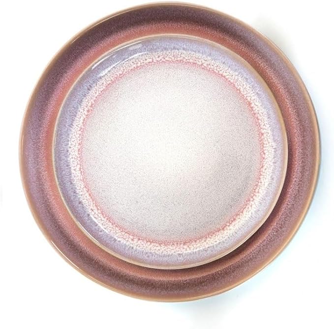 16 Piece Stoneware Dinnerware Set Dinner Plates Set Food Plate Dish Ceramic Dishes To Eat Sets Tableware