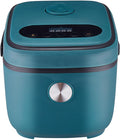 Smart Rice Cooker 2.5L for Small Families 400W Electric Rice Cooker with 8 Preset Menus Non-Stick Inner Pot Keep Warm Function LED Display for Home Kitchen Use