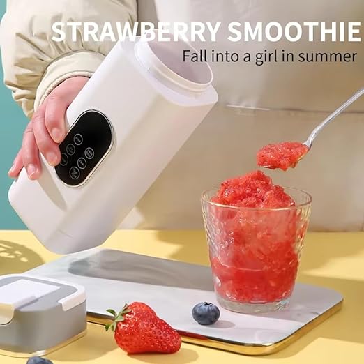 Aboiled Portable Blender Smoothies Juices - Compact Powerful Black Mixer Home Use