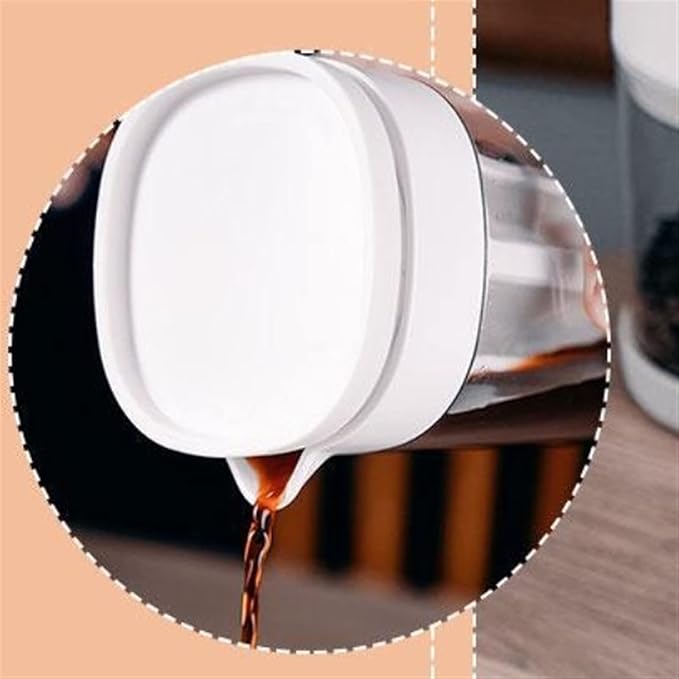 Coffee Carafe Coffee Machine Cold Boiling Ice Coffee Machine Dual Purpose Filtered Coffee Teapot Espresso Ice Dripping Pot Coffee Pot convenient(Green)