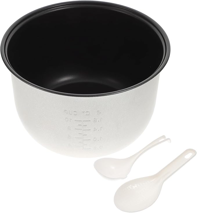 Rice Cooker 10 Cup Rice Cooker Inner Pot Replace Liner Nonstick Cooking Pot Inner4.5Qt Aroma