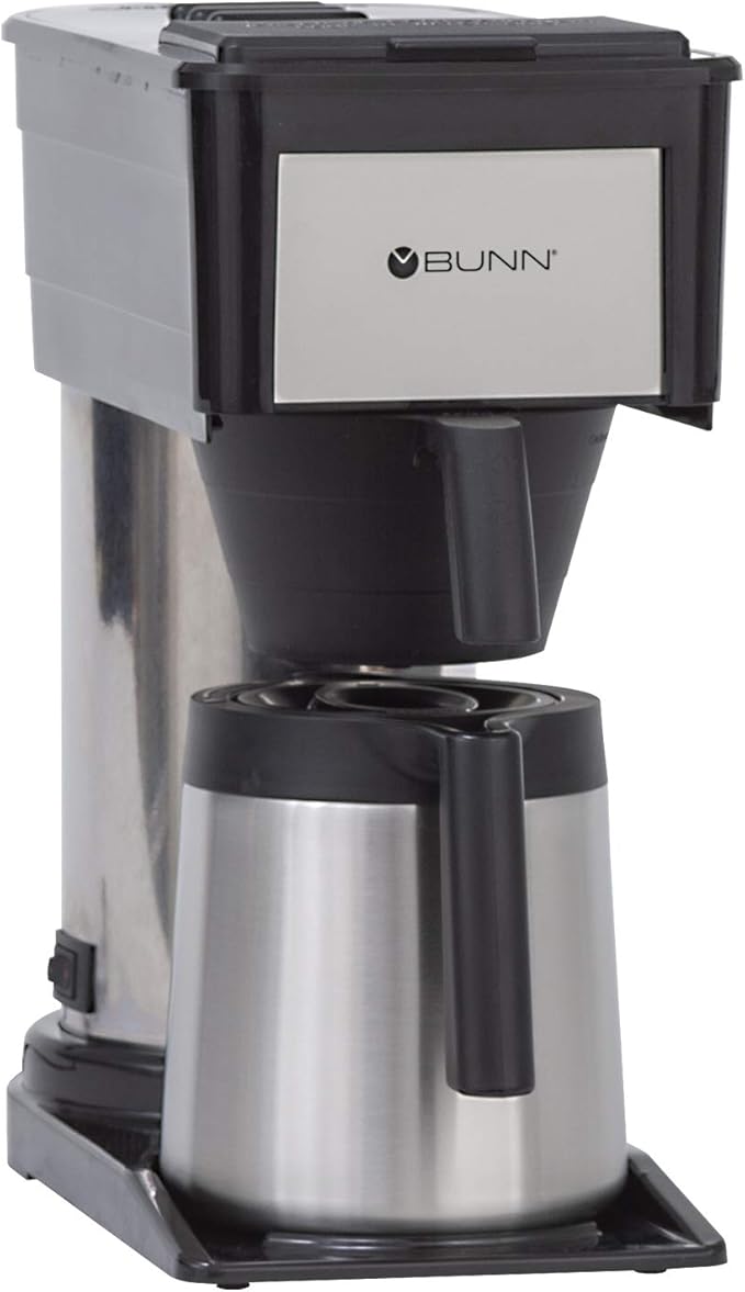 BUNN BT BT Speed Brew 10-Cup Thermal Carafe Home Coffee Brewer Black