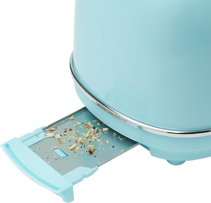 Haden Heritage 1.7 Liter Stainless Steel Electric Tea Kettle with Heritage 2 Slice Wide Slot Stainless Steel Bread Toaster Turquoise