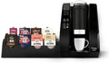 Flavia Brewer Bundle with 134 Freshpacks and 1 Merchandiser - Black Makes Coffee Lattes Tea and other Hot or Cold Beverages with Single-Serve Freshpacks Multiple Brew Sizes