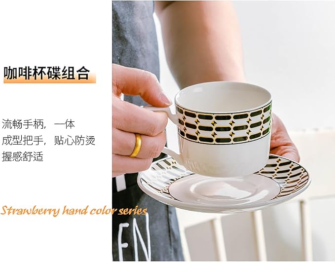 bone china dinnerware set tableware set dinner plate set cups and plates sets for kitchen 24-piece dinnerware set for 6 round plates kitchen dishes set for housewarmingpartydinner