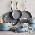 GreenPen Jewel Pro 11-piece Cookware Set (Blue)