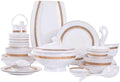Stylish Dinner PlatesCeramics Dinnerware Set 50 Pieces Dinner Sets/Porcelain Combination Set