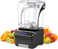 1.8L Ice Crusher Touch Soybean Milk Fruit Juice Regulation Timing Sound Insulation with Cover Milk Tea Shop Smoothie MachineC